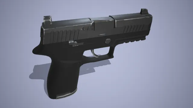 全息手枪 瞄准 便携 枪械 射击