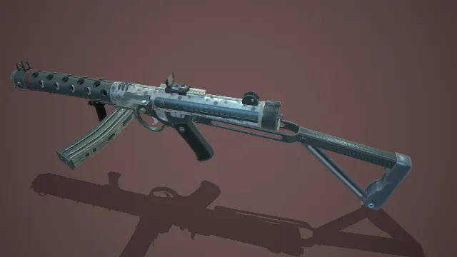 机枪 枪械 枪械模型 pbr模型 游戏模型