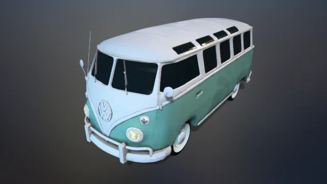 欧洲大巴 客车 公共车辆 人员运输 老式客车