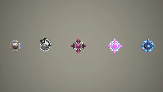 游戏道具 盾牌 阵法 武器 风格化模型