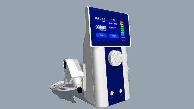 监护仪 医疗设备 3D模型