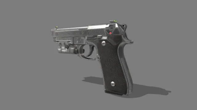 M9A1手枪 军事 武器