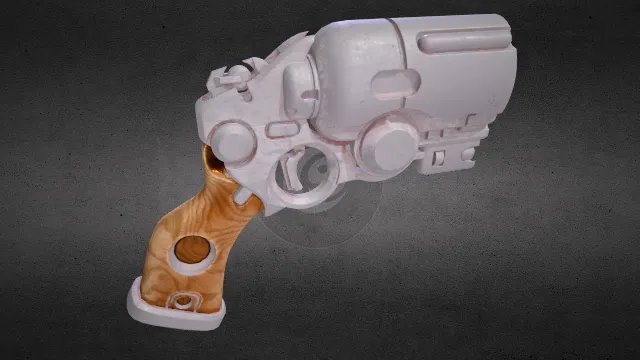 手枪 武器模型 pbr模型 游戏模型