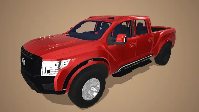 红黑先锋皮卡 越野 实用 大气 个性