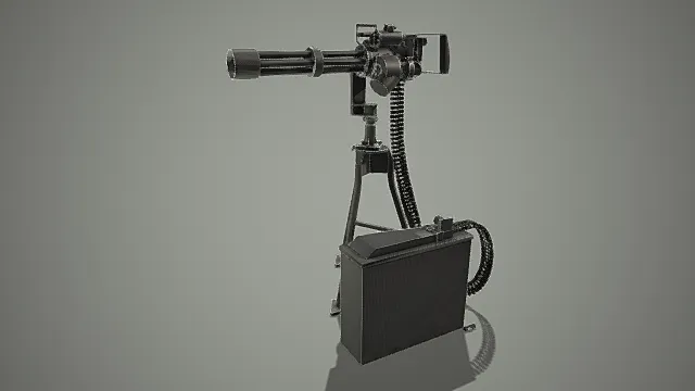 现代 机关枪 军事武器