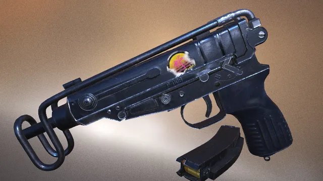 粒子枪 枪械 武器模型 pbr模型 游戏模型