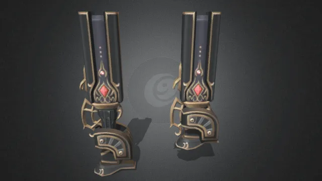 枪 魔法枪 武装 卡通风格