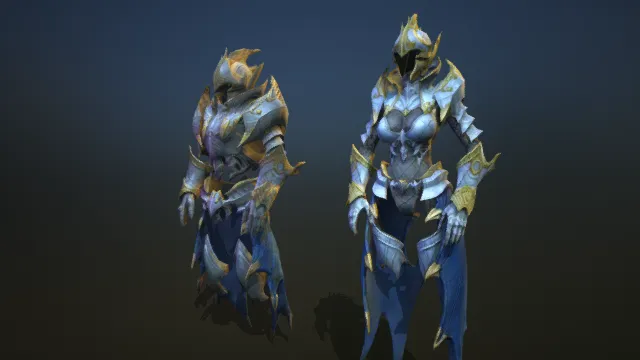 战士铠甲 男铠甲 女铠甲 古典铠甲