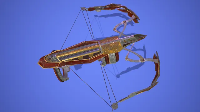 弩箭 武器模型 pbr模型 游戏模型