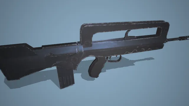 FAMAS突击步枪 射击 军事 武器 枪械