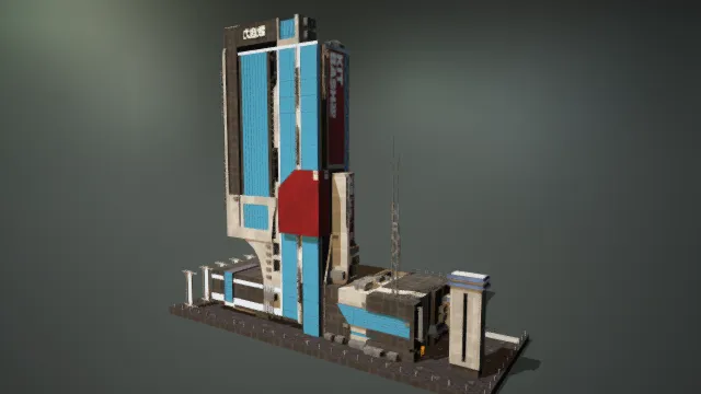 现代化城市 科技城市 商业建筑 未来都市 高楼