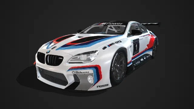 宝马M6 GT3 赛车