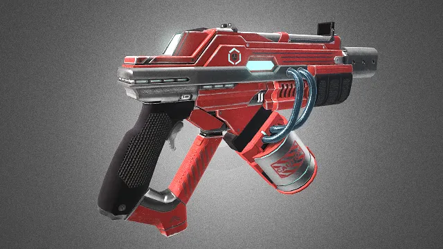手枪 枪械 武器模型 pbr模型 游戏模型