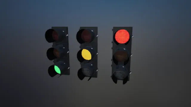 红绿灯 交通设施 公共设备