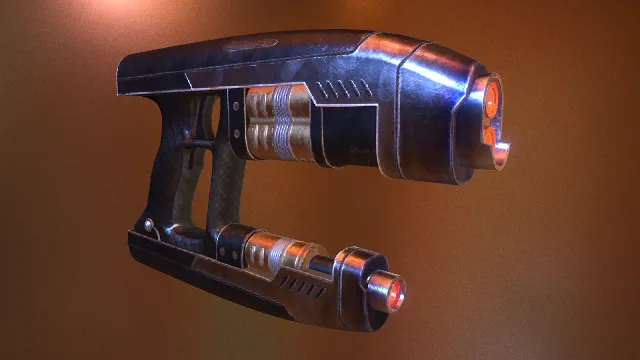 能量枪 枪械 武器模型 pbr模型 游戏模型