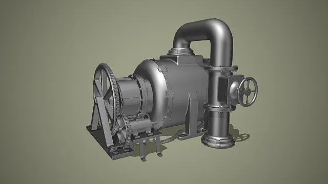 工业精准机械设备 场景道具3D模型