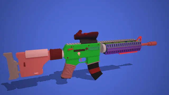 步枪 枪械 枪械模型 pbr模型 游戏模型