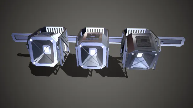 工业风 金属质感 舞台顶部灯光 聚光灯