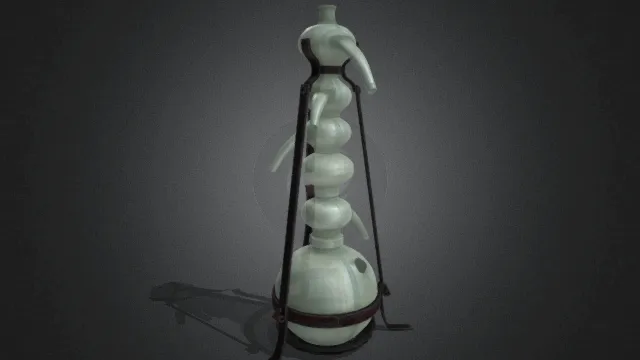 中世纪 玻璃瓶 烧杯 复古 实验