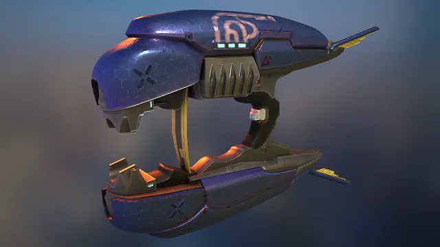 异能剪 武器 近战武器 pbr模型 游戏模型