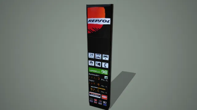 简易模型 指示牌 蓝牌 道路指引 道路设施