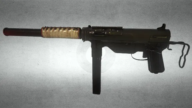 冲锋枪 枪械 武器模型 pbr模型 游戏模型