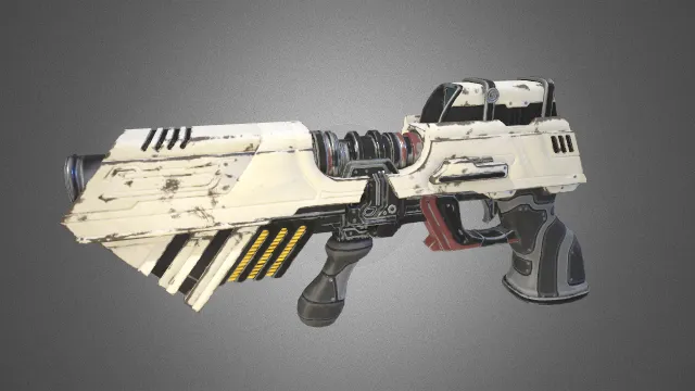 手枪 枪械 武器模型 pbr模型 游戏模型 