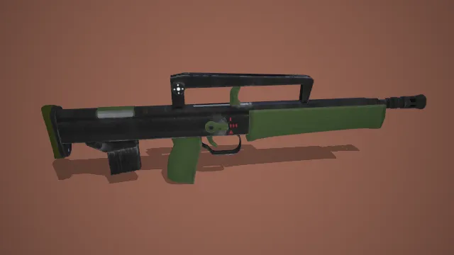 步枪 枪械 武器模型 pbr模型 游戏模型