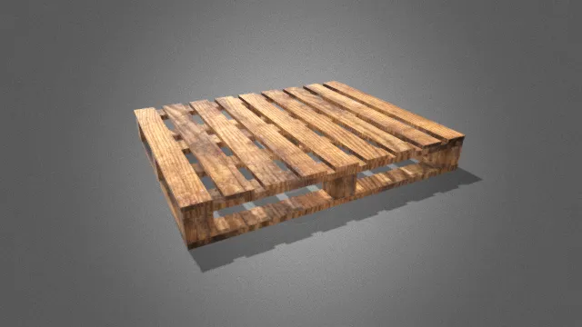 木托盘 木头 写实