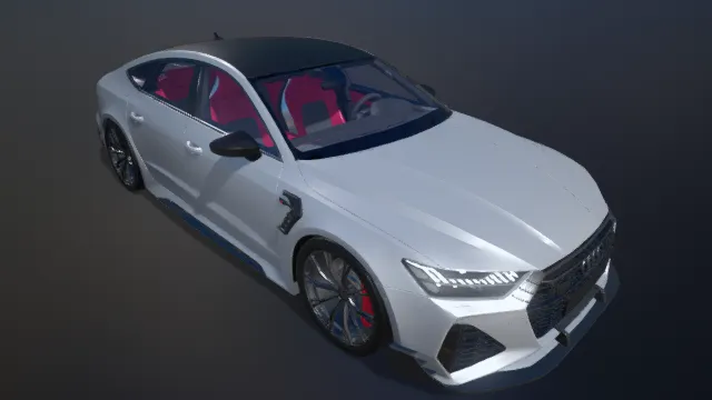 奥迪豪车 RT 跑车 车辆内饰 交通车辆