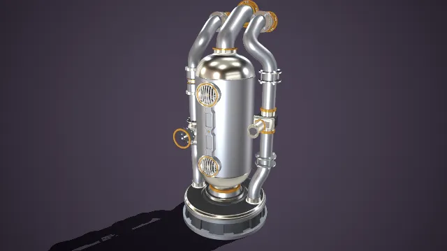 现代设备 工业设备 回收废弃物料 滞压阀 散热扇 储器罐