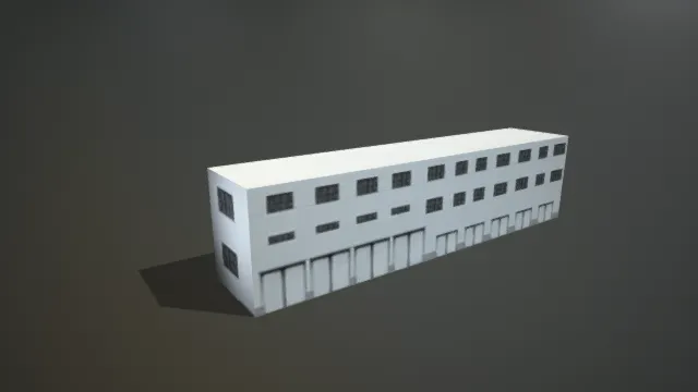 工厂 厂区 机械厂 二层小楼