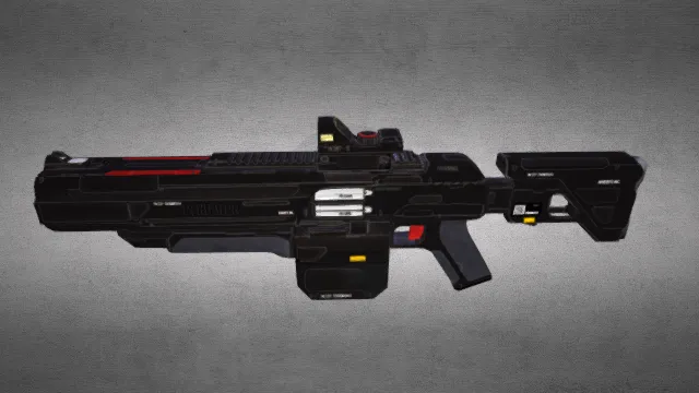 步枪 武器模型 pbr模型 游戏模型