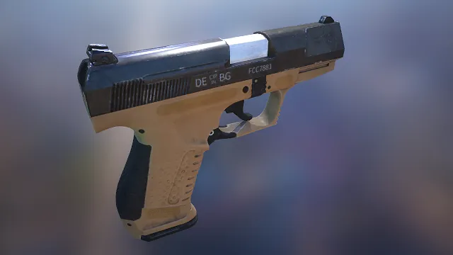 格洛克手枪 枪械 武器模型 pbr模型 游戏模型