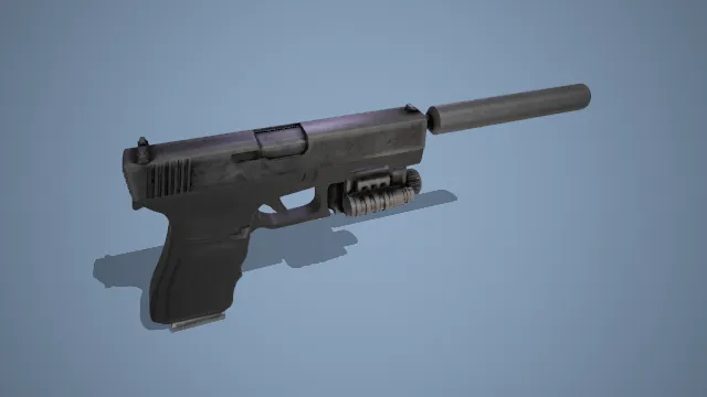 USP手枪 耐用 耐用 精准 后坐力小 握感舒适