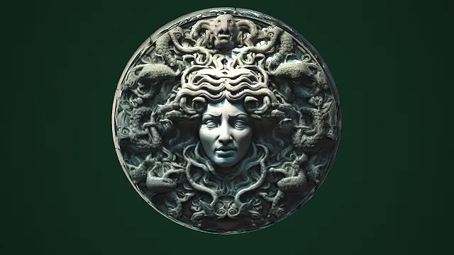 盾牌 武器模型 中世纪 pbr模型