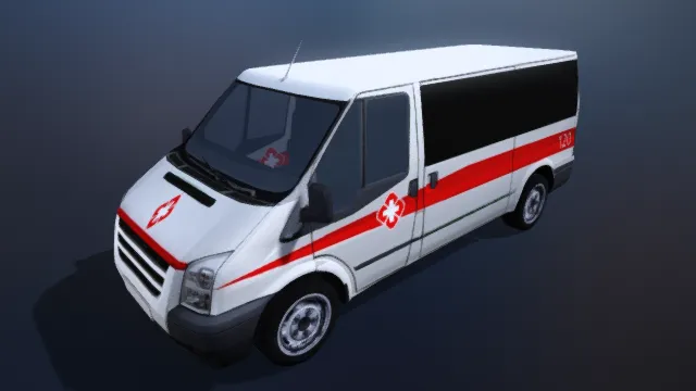 救护车 公共车辆 医院车