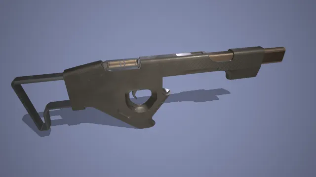 95式手枪 武器 创意 pbr模型 枪械