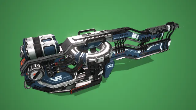 冲锋枪 武器模型 pbr模型 游戏模型