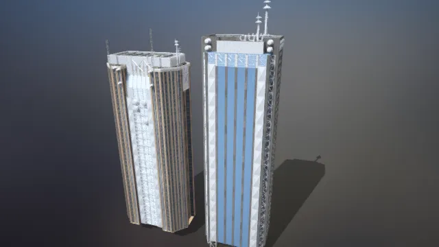 现代建筑 城市高楼 写字楼 商业集团