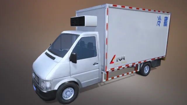 冷藏车 货车 货运车 运输车辆 长风汽车