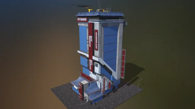 现代化城市 科技城市 商业建筑 未来都市 高楼