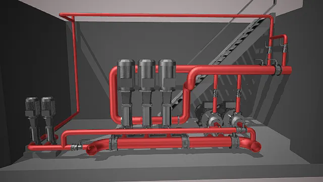 工业设备 3D模型