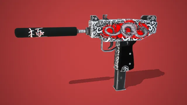 手枪 枪械 武器模型 pbr模型 游戏模型