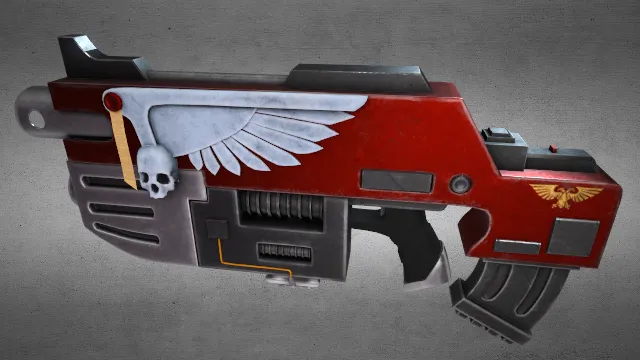 冲锋枪 武器模型 pbr模型 游戏模型