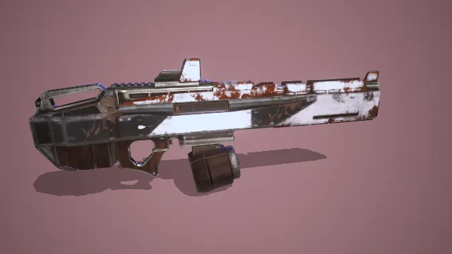 步枪 枪械 枪械模型 pbr模型 游戏模型