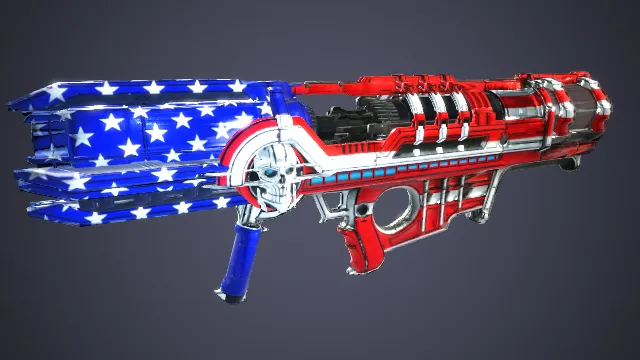 爱国者电磁炮 道具 枪械 武器 次世代模型