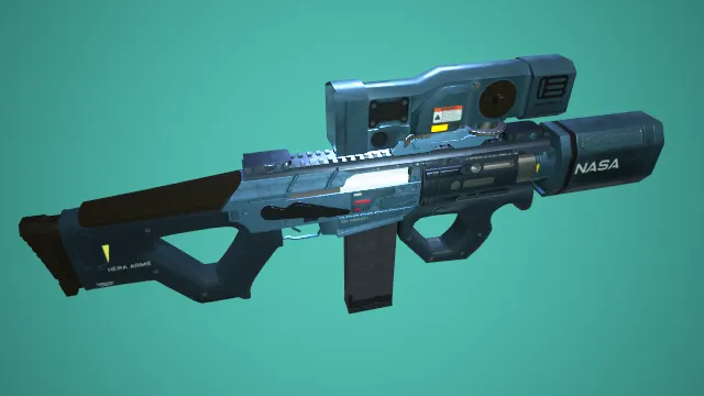 步枪 武器模型 pbr模型 游戏模型