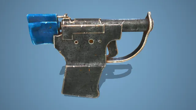 手枪 武器模型 pbr模型 游戏模型