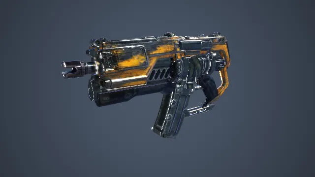 微型冲锋 枪械 道具 次世代模型